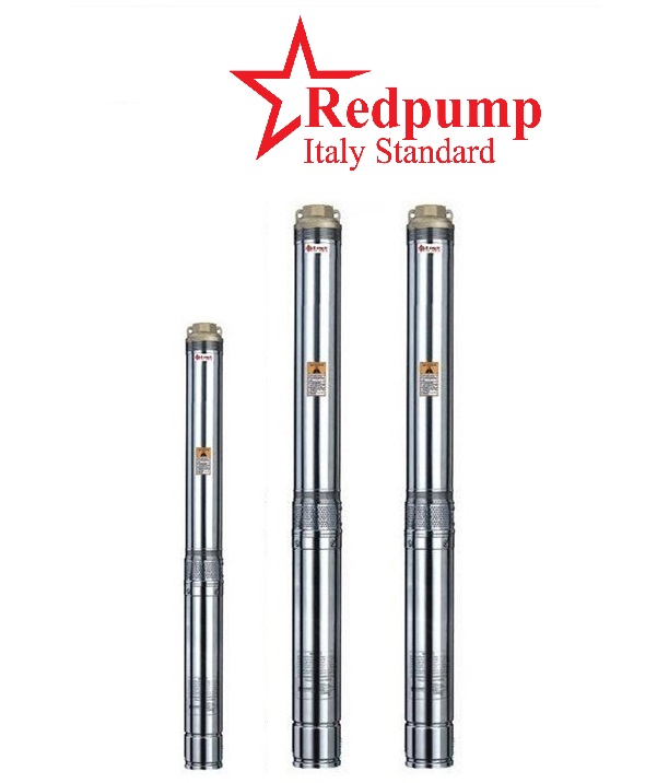 Bơm chìm giếng khoan Redpump Model 2SLm0.7/32-0.25 0.25Kw